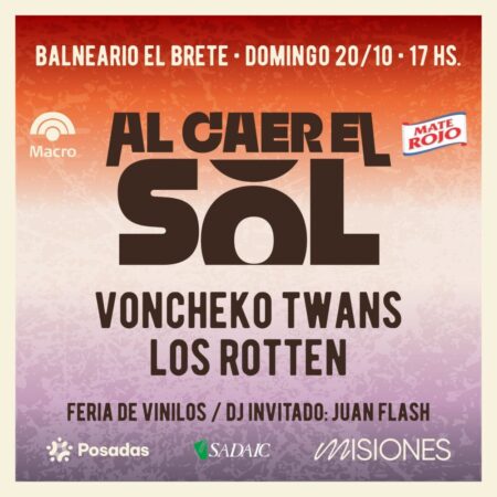 Riffs al Atardecer: Voncheko Twans y Los Rotten en Al Caer el Sol imagen-2