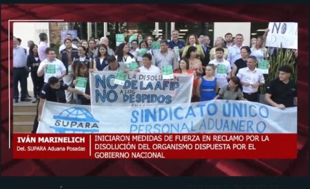 La Aduana con paros de 10 a 12 también este jueves y viernes imagen-7