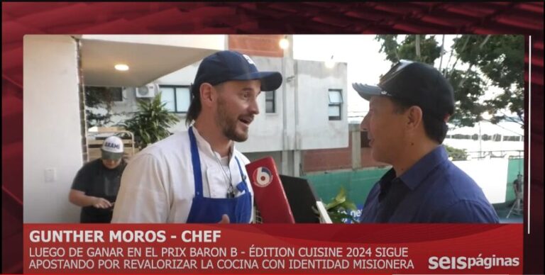 Gunther Moros: Reconocimiento internacional y compromiso con la cocina misionera, "se viene un hermoso proyecto en breve" adelantó imagen-4