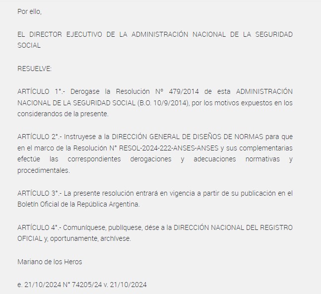 Milei eliminó el registro de gestores para trámites de jubilaciones y pensiones, abogados aclaran imagen-2