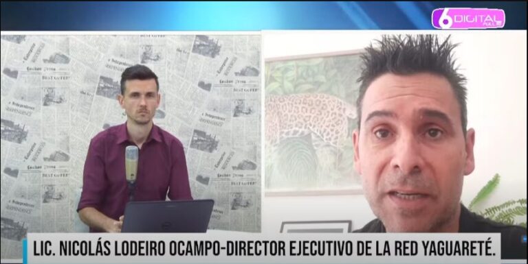 "Las multas por atropellar un yaguareté pueden alcanzar hasta 50 millones de pesos en Misiones", aseguró Lodeiro Ocampo director de Red Yaguareté imagen-2