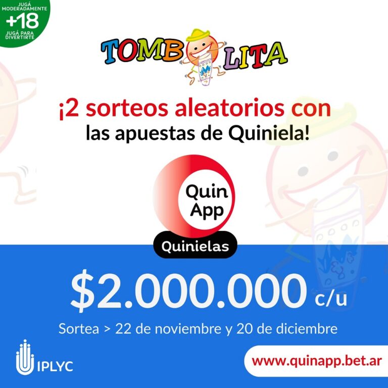 La Tombolita ofrece chances de ganar con los cupones no premiados de la Quiniela imagen-50