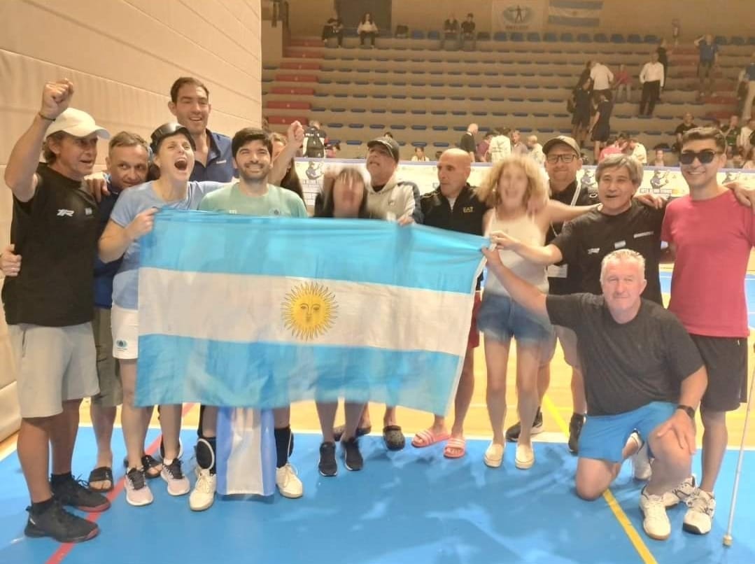 Tenis para personas ciegas: tras el excelente desempeño del plantel en el Mundial de Italia, el coach Edgar Fried destaca el alto nivel latinoamericano imagen-6