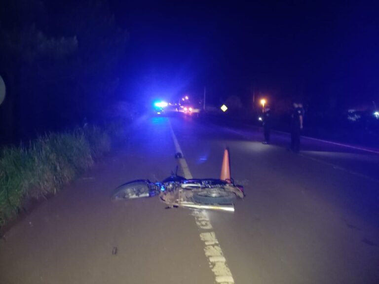 Guaraní: motociclista sufrió heridas graves tras chocar con un auto sobre ruta nacional 14 imagen-42