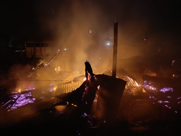 Se incendió una vivienda en la Chacra 190 y el propietario sufrió quemaduras imagen-24