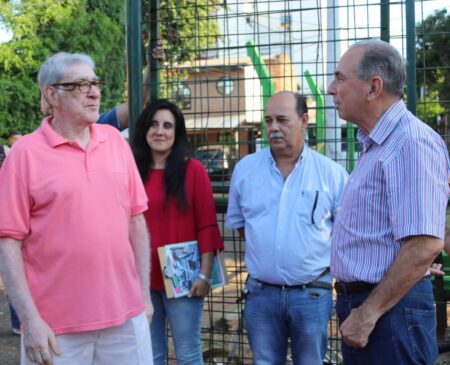 Presupuesto Participativo: vecinos del barrio Tajamar celebraron la finalización de obras imagen-1