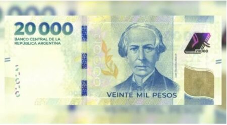 El Banco Central ya puso en circulación el billete de $20.000; será distribuido desde el jueves imagen-4