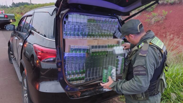 Incautan 20.000 paquetes de cigarrillos que eran llevados en una camioneta robada imagen-35