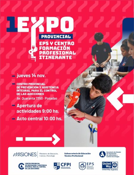 La Primera Expo Educación Profesional Secundaria y de Formación Profesional Itinerante reunirá a más de 400 alumnos de la provincia La Primera Expo Educación Profesional Secundaria y de Formación Profesional Itinerante reunirá a más de 400 alumnos de la provincia imagen-4
