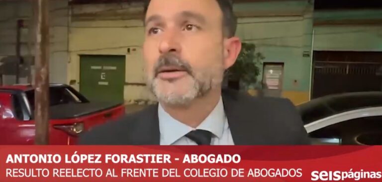 "Proponemos dar una discusión sobre qué Justicia queremos en Misiones", dijo el reelecto López Forastier en el Colegio de Abogados imagen-24