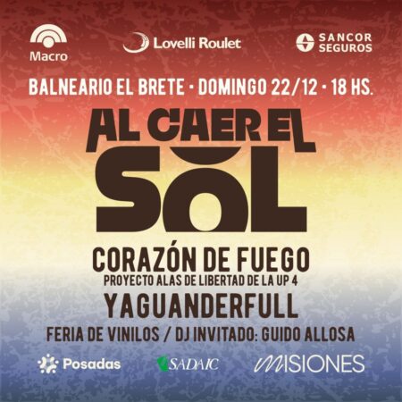 Atardeceres musicales en El Brete: Corazón de Fuego y Yaguanderfull cierran el ciclo de Al Caer el Sol imagen-3