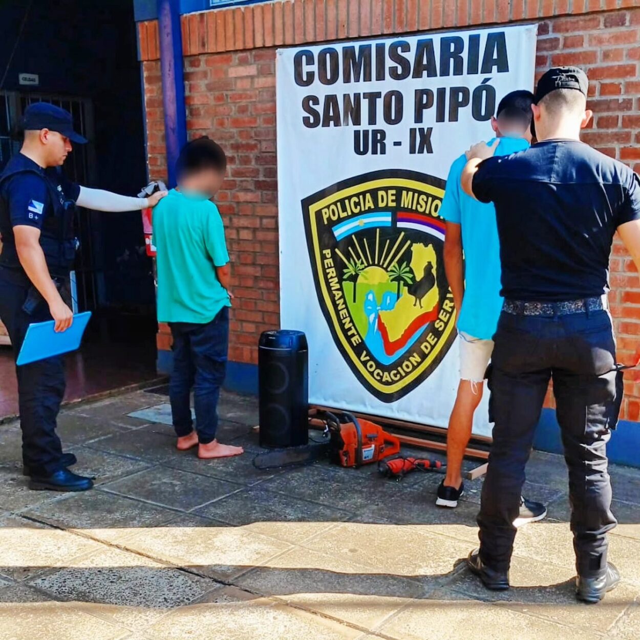 Arrestaron a cuatro sospechosos por el homicidio de un hombre de 80 años en Santo Pipó imagen-4