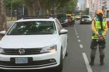 Un conductor de un auto diplomático se niega a hacer el control de alcoholemia en CABA imagen-6