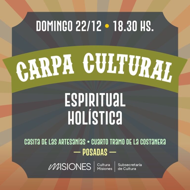 Carpa Cultural Espiritual Holística: una nueva propuesta para conectar mente, cuerpo y espíritu en Posadas imagen-30