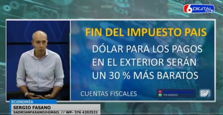 Impuesto PAIS: implicaba una recaudación muy importante teniendo en cuenta el objetivo de mantener el déficit fiscal cero que tiene el gobierno del presidente Milei imagen-28