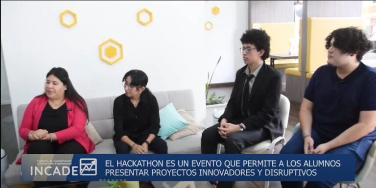 De ideas a proyectos: estudiantes del Instituto Incade sorprendieron en el Hackathon 2024 imagen-45