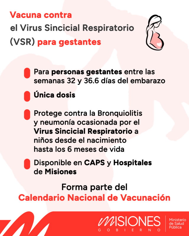 Enero 2025: se inicia una nueva campaña de la vacunación contra el Virus Sincicial Respiratorio (VSR) para personas gestantes imagen-2