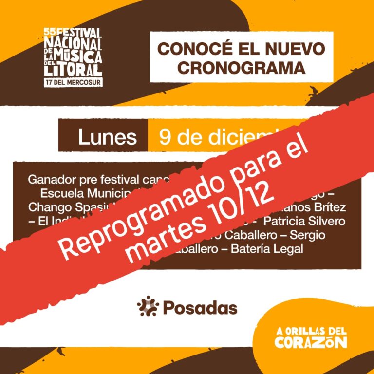 Reprogramación: este martes habrá noche festivalera imagen-24