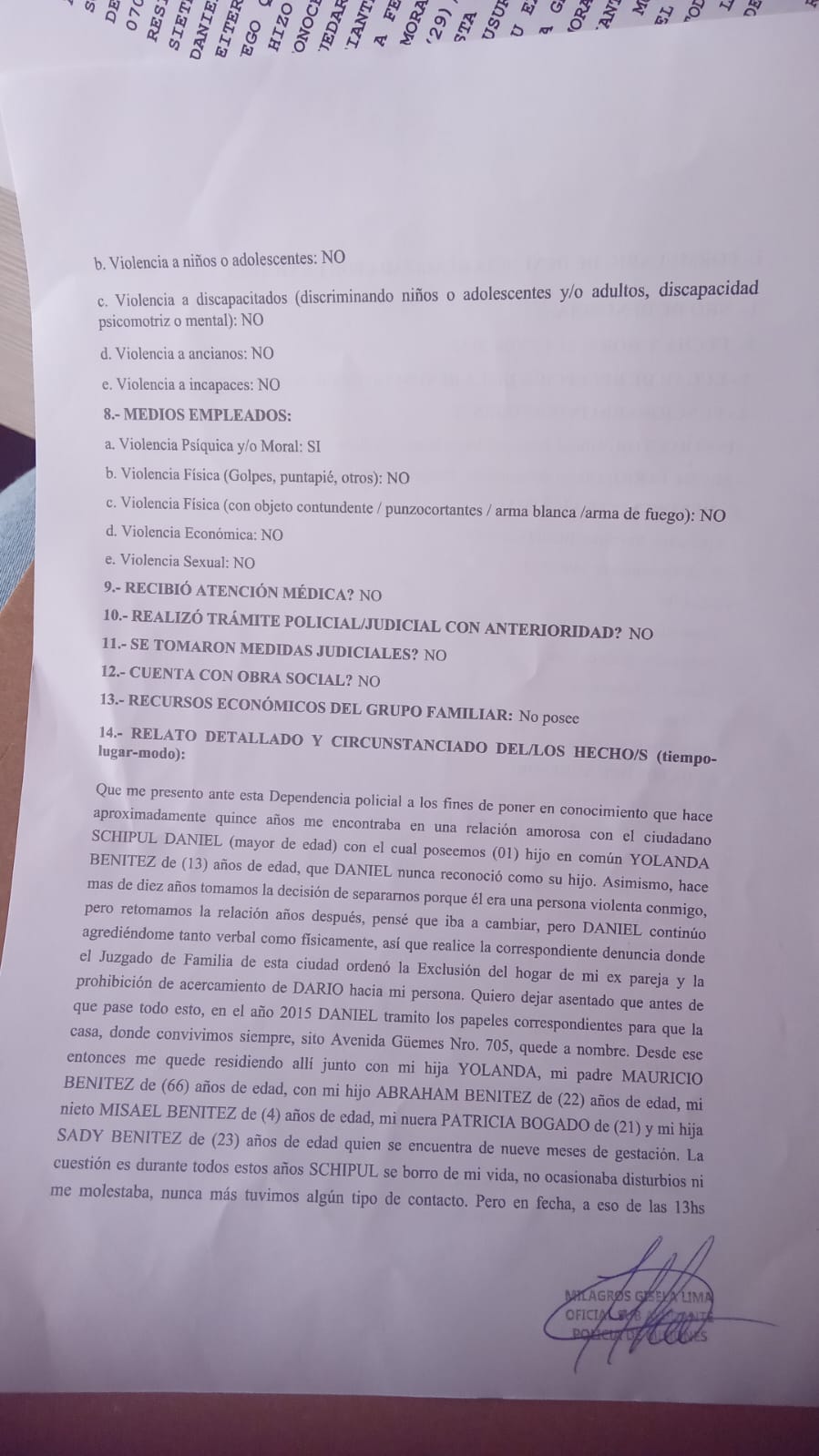 Una mujer y su familia viven un infierno ante el asedio y robo del que son víctimas, por parte de unas 25 personas comandadas por su ex pareja imagen-16