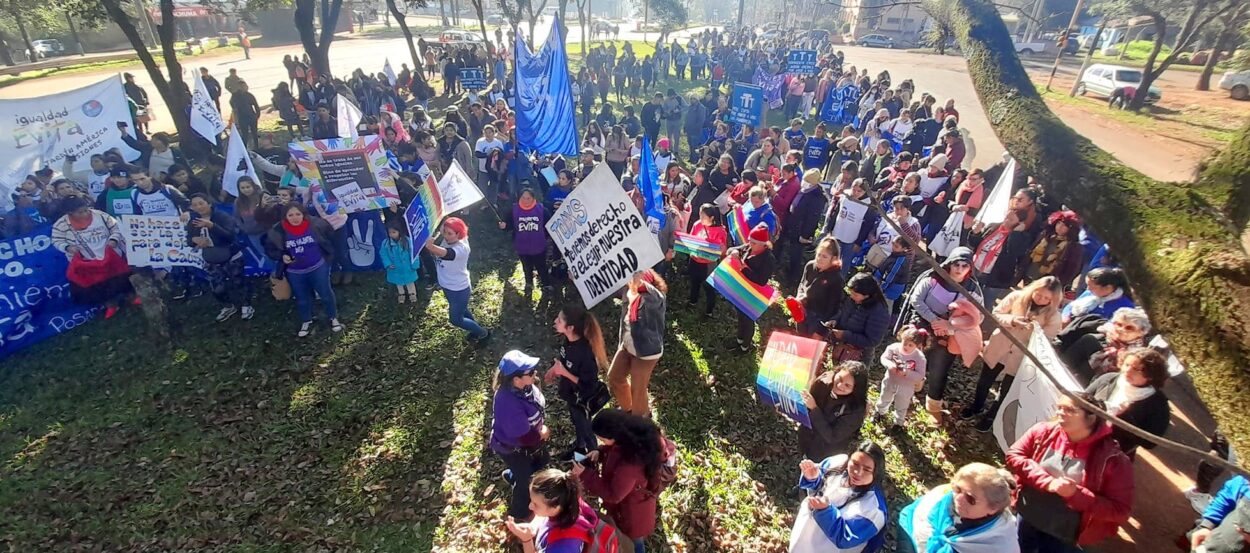 Frente Igualdad junto al Área de Género y Diversidad del Evita Misiones repudian y rechazan ataques de Milei imagen-10