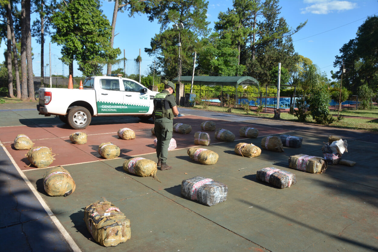 Decomisan más de 550 kilos de cannabis en Colonia Victoria: Operativo de Gendarmería en la frontera imagen-2