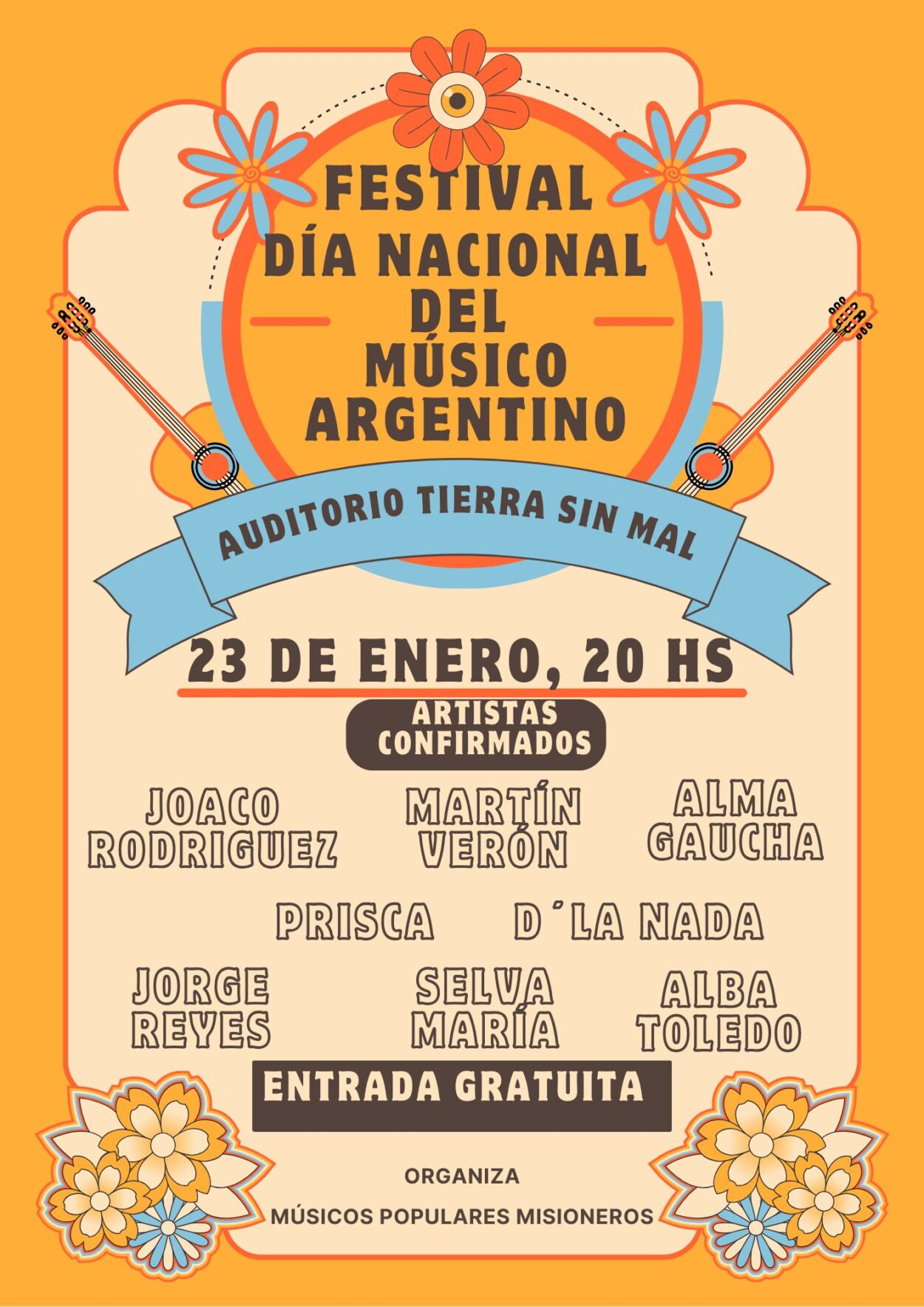 Celebrarán el Día Nacional del Músico Argentino en la Tierra Sin Mal imagen-6