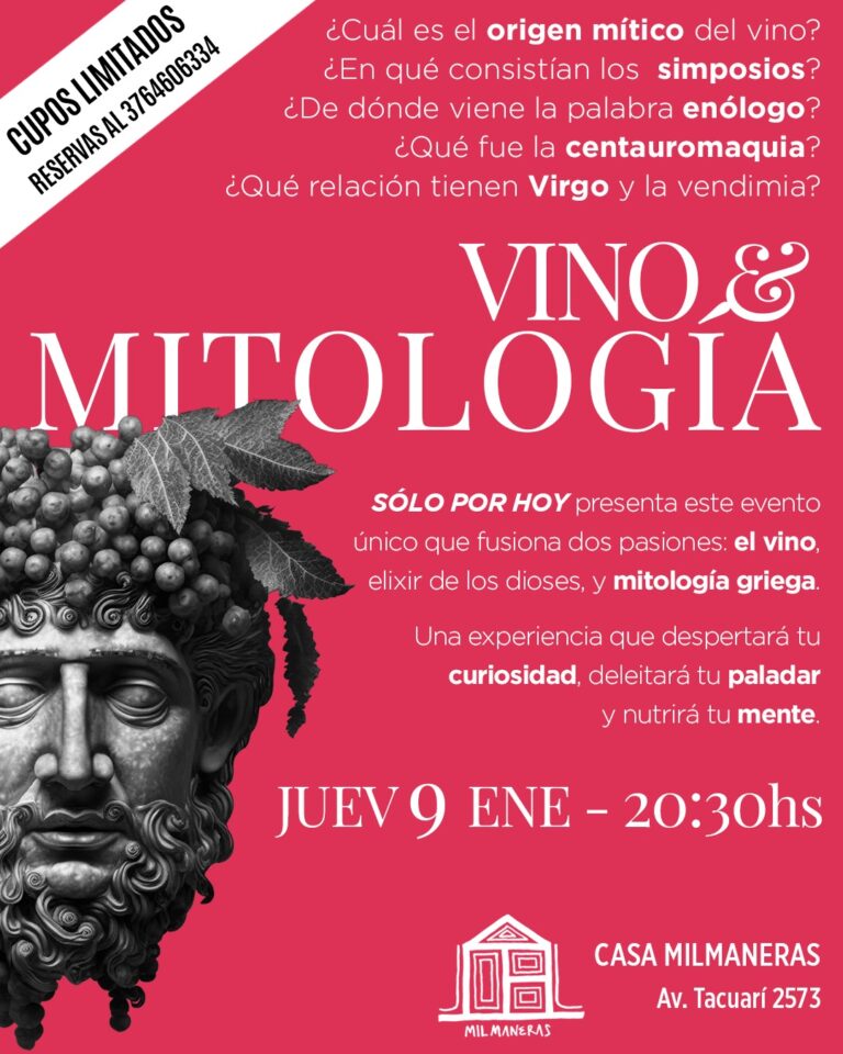 Vino y Mitología: Una experiencia épica de sabores y relatos griegos en Posadas imagen-30