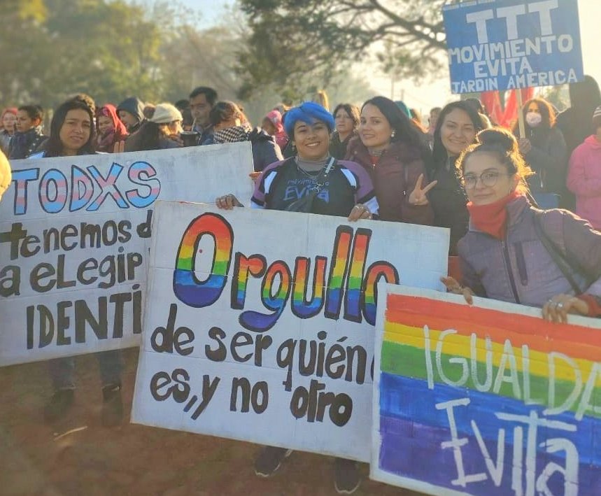 Frente Igualdad junto al Área de Género y Diversidad del Evita Misiones repudian y rechazan ataques de Milei imagen-6