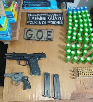 Operativo en Itaembé Guazú: Rescatan a mujer y desarticulan red criminal con armas y drogas imagen-5