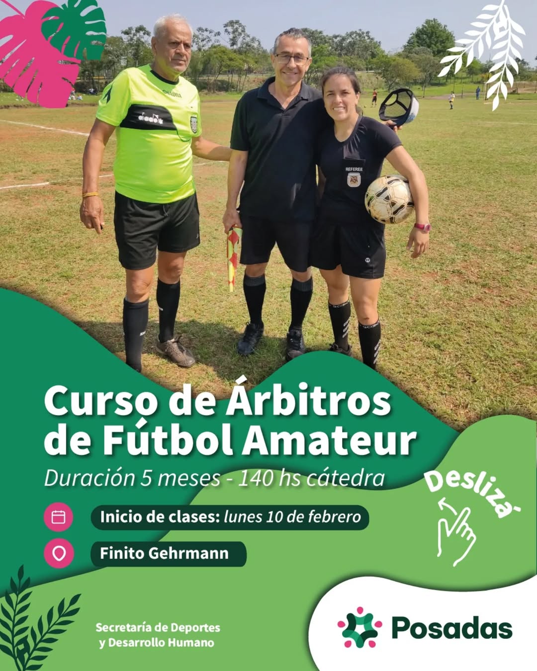 Inscripciones abiertas para el Curso de Árbitro de Fútbol Amateur 2025 imagen-2