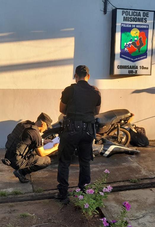 Con el seguimiento de las cámaras del 911 recuperaron una moto robada a un chófer de una app imagen-6