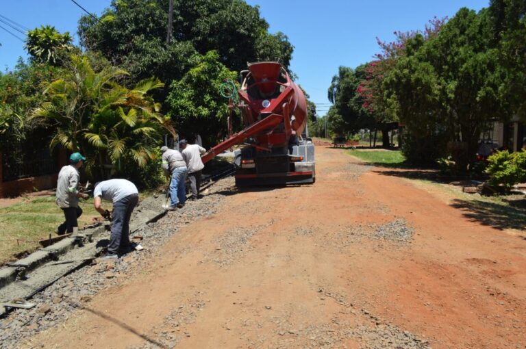 Avanzan las obras de infraestructura en la chacra 82 de Posadas imagen-42