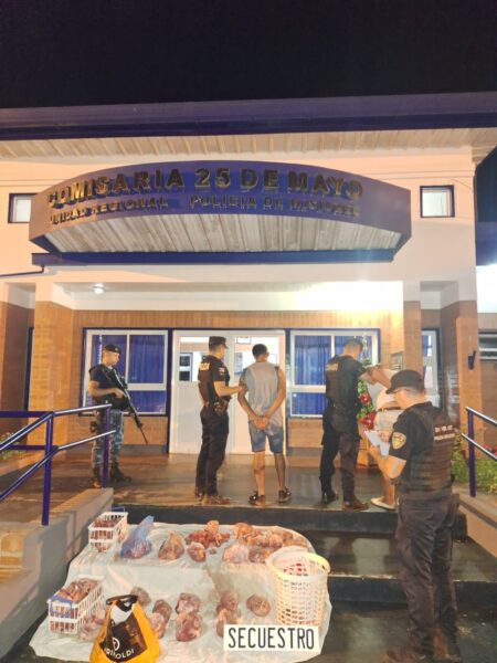 Robo de ganado en 25 de Mayo: Dos detenidos y 100 kilos de carne faenada recuperada imagen-5