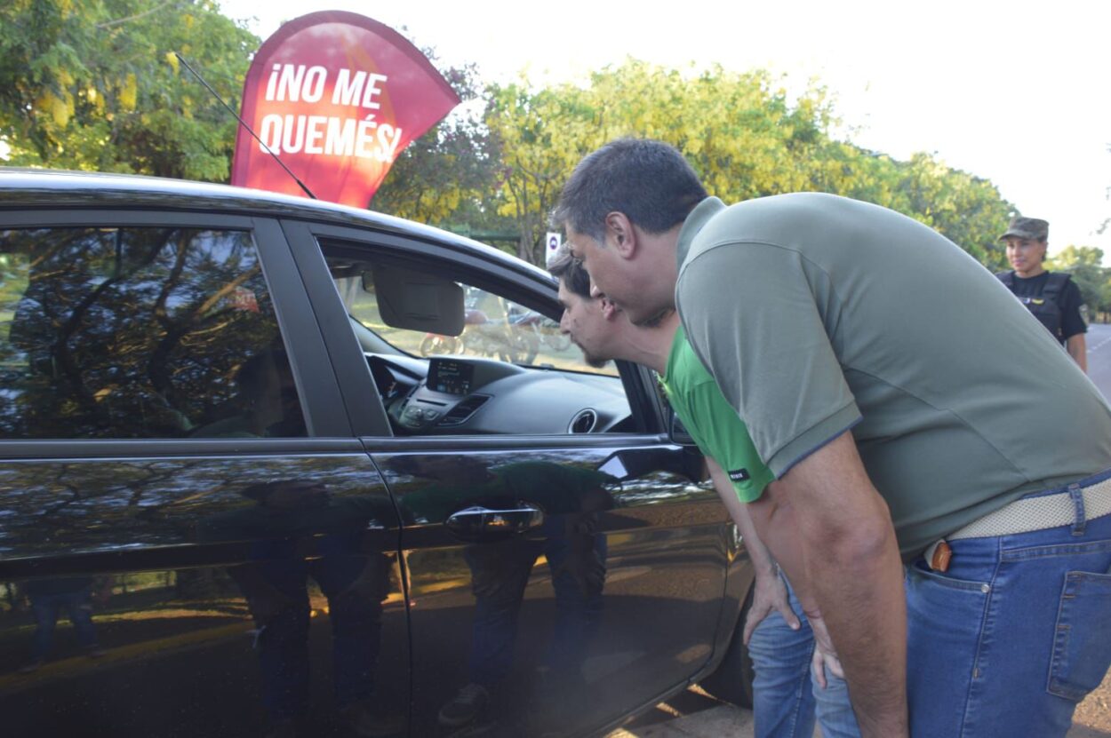 El mensaje de concientización para evitar los incendios llegó con distintas actividades al Parque de la Ciudad de Posadas imagen-12