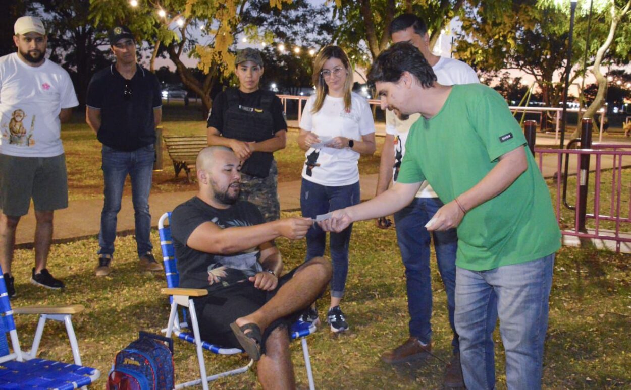 El mensaje de concientización para evitar los incendios llegó con distintas actividades al Parque de la Ciudad de Posadas imagen-4