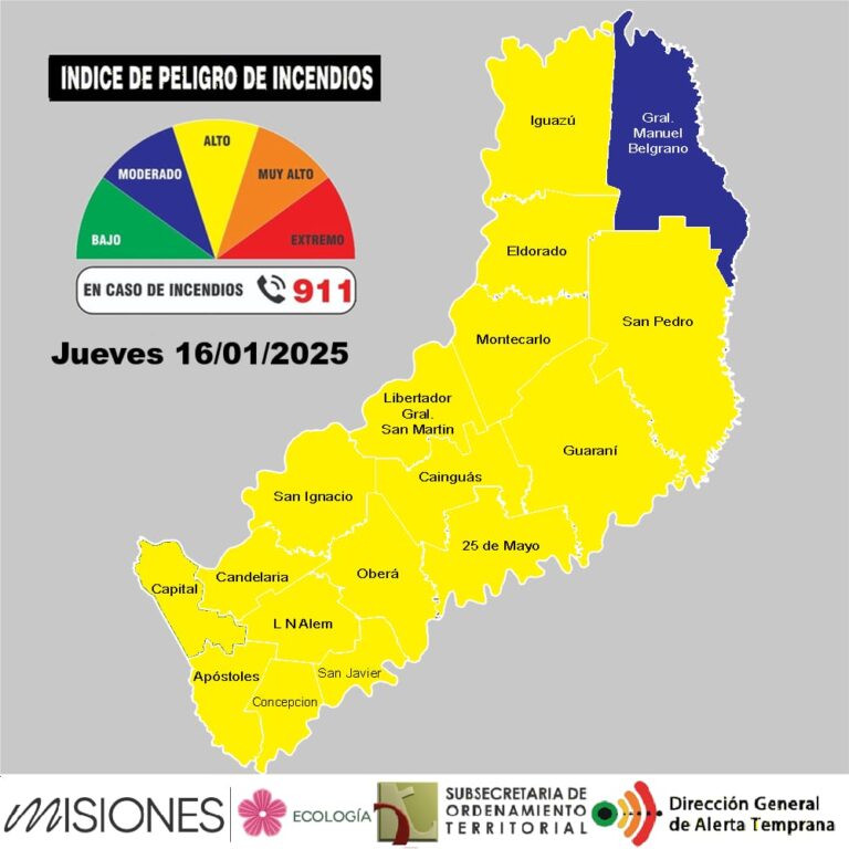 Misiones continúa en alerta por riesgo de incendios y refuerza medidas de prevención y combate imagen-21