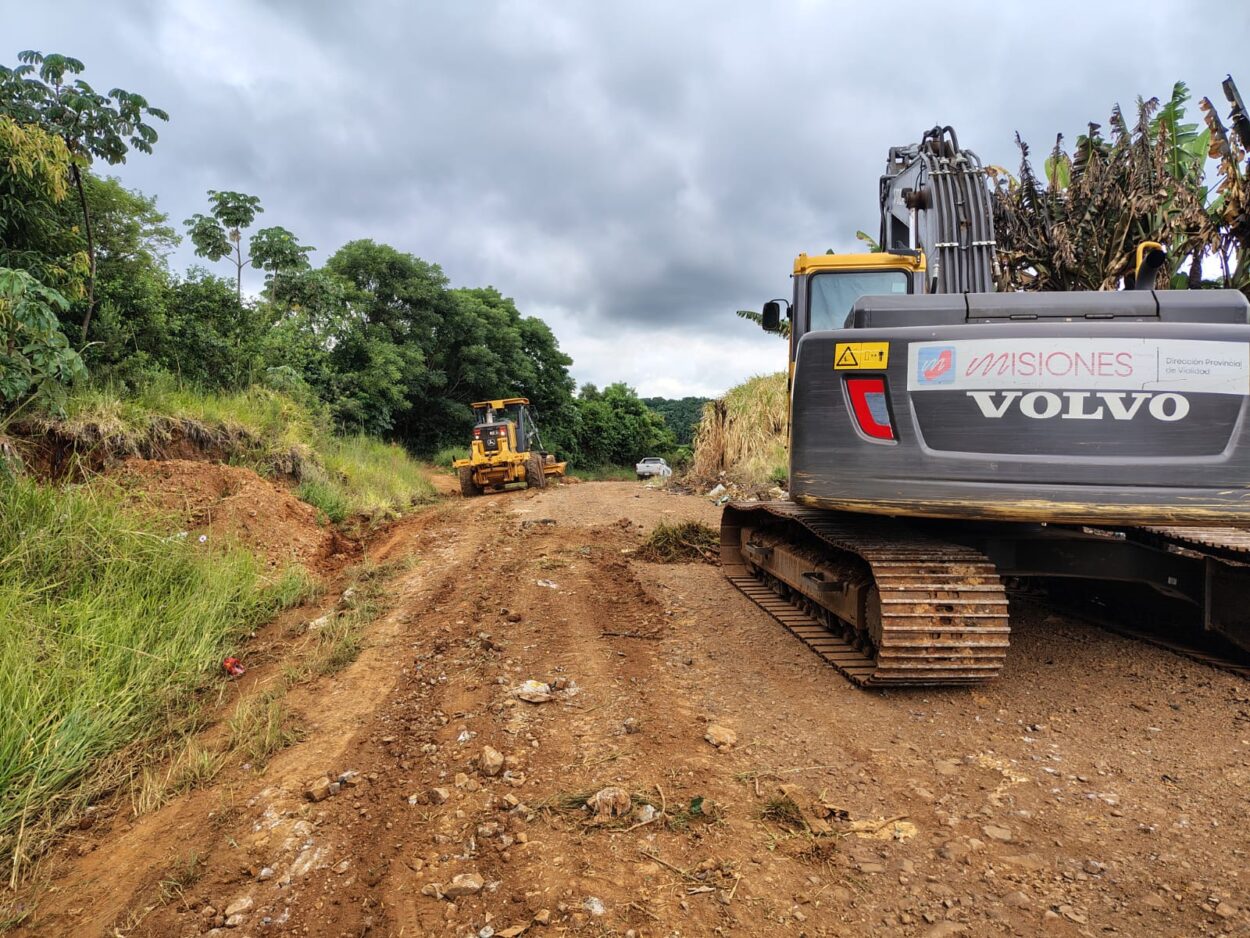 Vialidad de Misiones intensifica su trabajo en las rutas terradas imagen-2