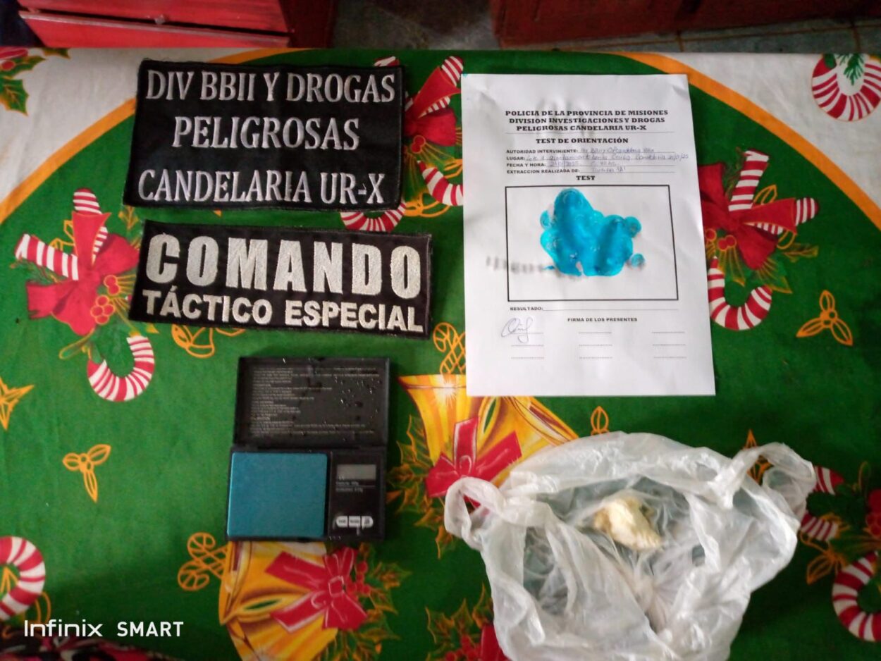 Desbarataron en Candelaria tres "narcokioscos" donde cambiaban droga por objetos robados imagen-1