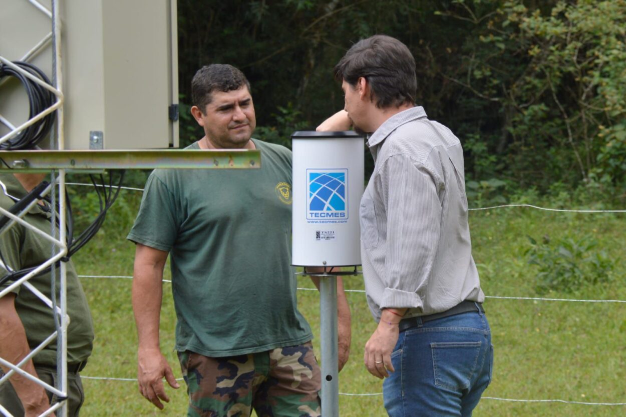 Completaron la instalación de la estación meteorológica en Comandante Andresito imagen-4