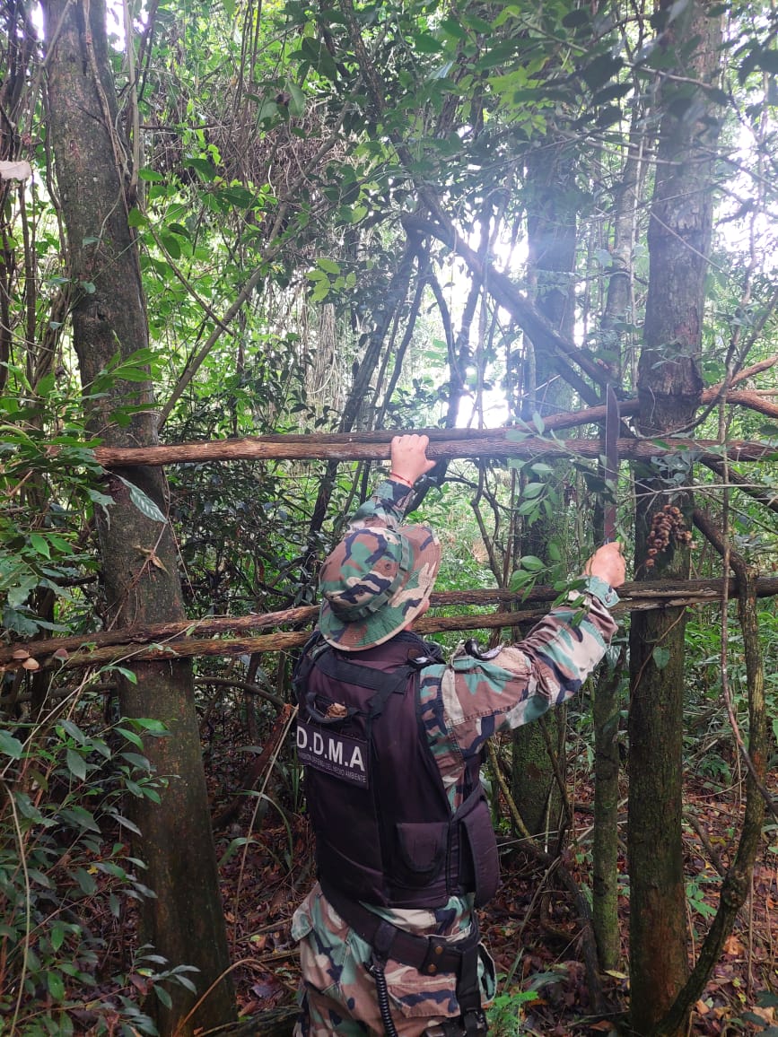 Protección de la biodiversidad: Policías ambientales desarmaron campamentos ilegales de caza imagen-8