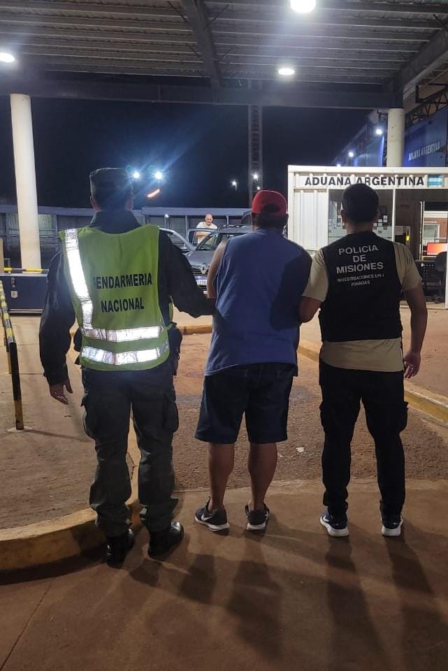 Capturaron a un paraguayo buscado por Interpol tras amenazar a un empresario en Misiones imagen-2