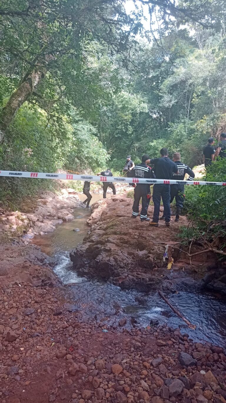 Hallaron el cuerpo sin vida de un hombre en un arroyo de San Vicente imagen-15