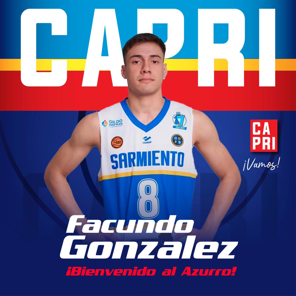 Básquet: CAPRI avanza en el armado de su plantel para la Liga Federal imagen-6