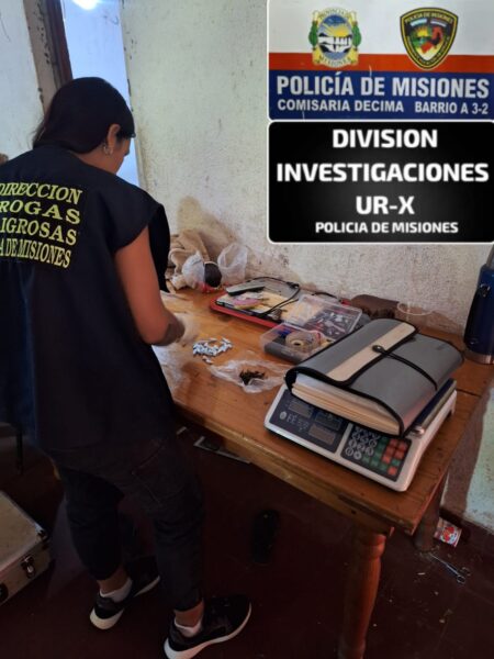 Investigadores desmantelaron un "narcobunker" en Posadas: Secuestraron marihuana y cocaína dosificada para la venta imagen-27