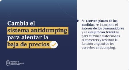 El Gobierno Nacional reforma el sistema antidumping para promover la baja de precios para los consumidores y la industria imagen-3