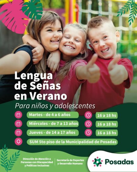 Taller de verano de Lengua de Señas LSA para niños y adolescentes en Posadas imagen-6