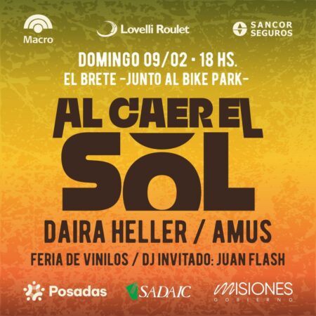 Al Caer el Sol: cumbia, rock y vinilos junto al Bike Park imagen-5