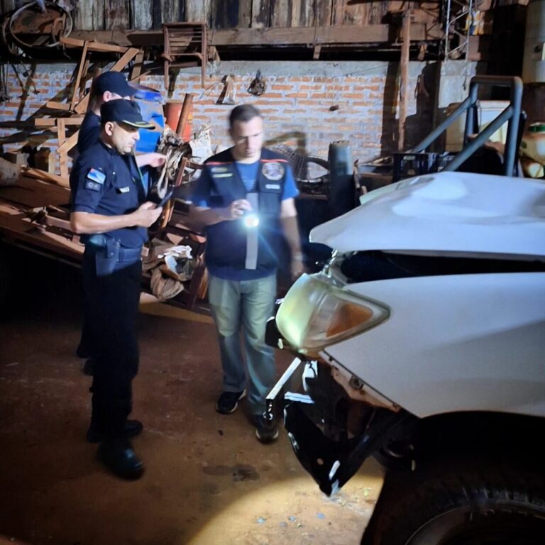 Policías arrestaron al presunto conductor que se fugó tras atropellar a un peatón: dio positivo en alcoholemia imagen-38