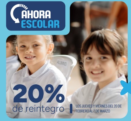 Los días jueves y viernes, desde el 20 de febrero al 7 de marzo, estará vigente el "Ahora Escolar" imagen-5