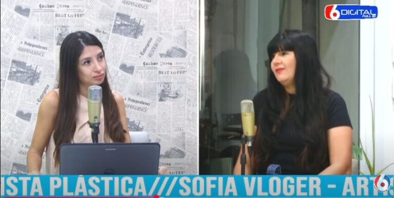 Sofía Vloger, la muralista de Posadas que combina arte y terapia en su taller mientras pinta los mitos de Misiones imagen-1